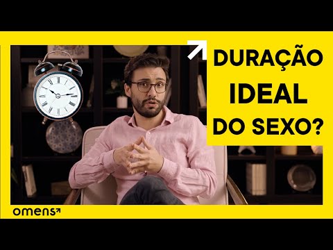 A DURAÇÃO IDEAL do SEXO